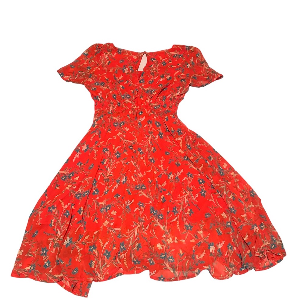 ASOS by Gilli Floral Rayon Mini Dress in Size S - Picture 4 of 8